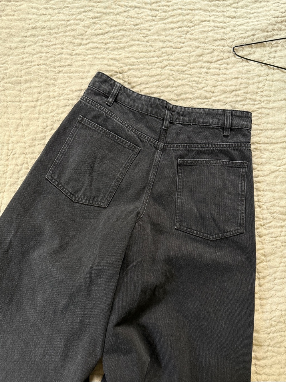By Malene Birger Black Wide-Leg High-Rise Jeans - Picture 5 of 6